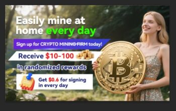 Mine BTC, XRP, DOGE, and more with just a mobile phone: cryptominingfirm users can earn a stable $150 per day.
